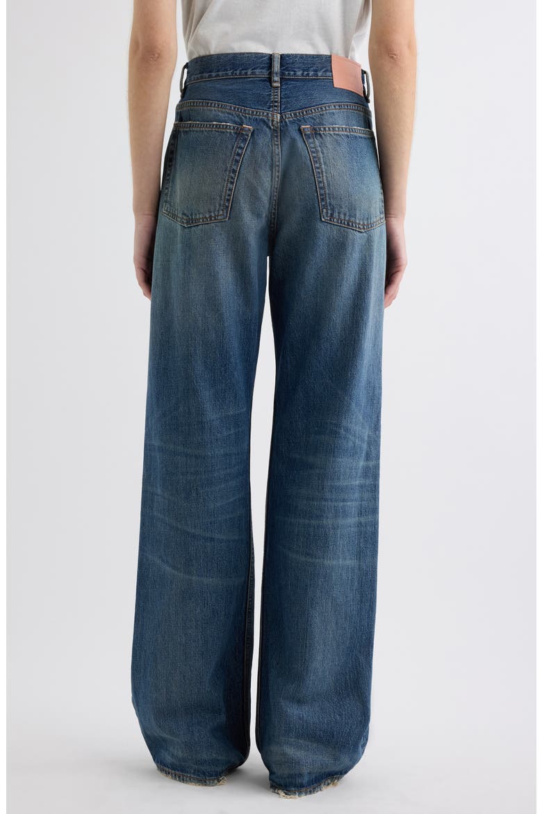 2009F High Waist Wide Leg Jeans, Alternate, color, DARK BLUE
