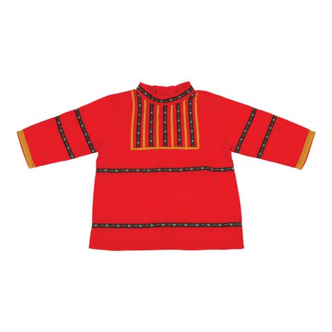 Festive Russian Kosovorotka Boy Garment