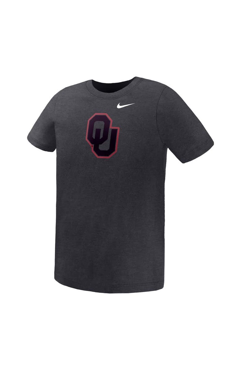Nike Preschool Nike Charcoal Oklahoma Sooners Legend Color Pop Performance T-Shirt, Main, color, Charcoal