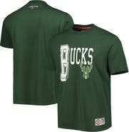 TOMMY JEANS Men's Tommy Jeans Hunter Green Milwaukee Bucks Mel Varsity T-Shirt