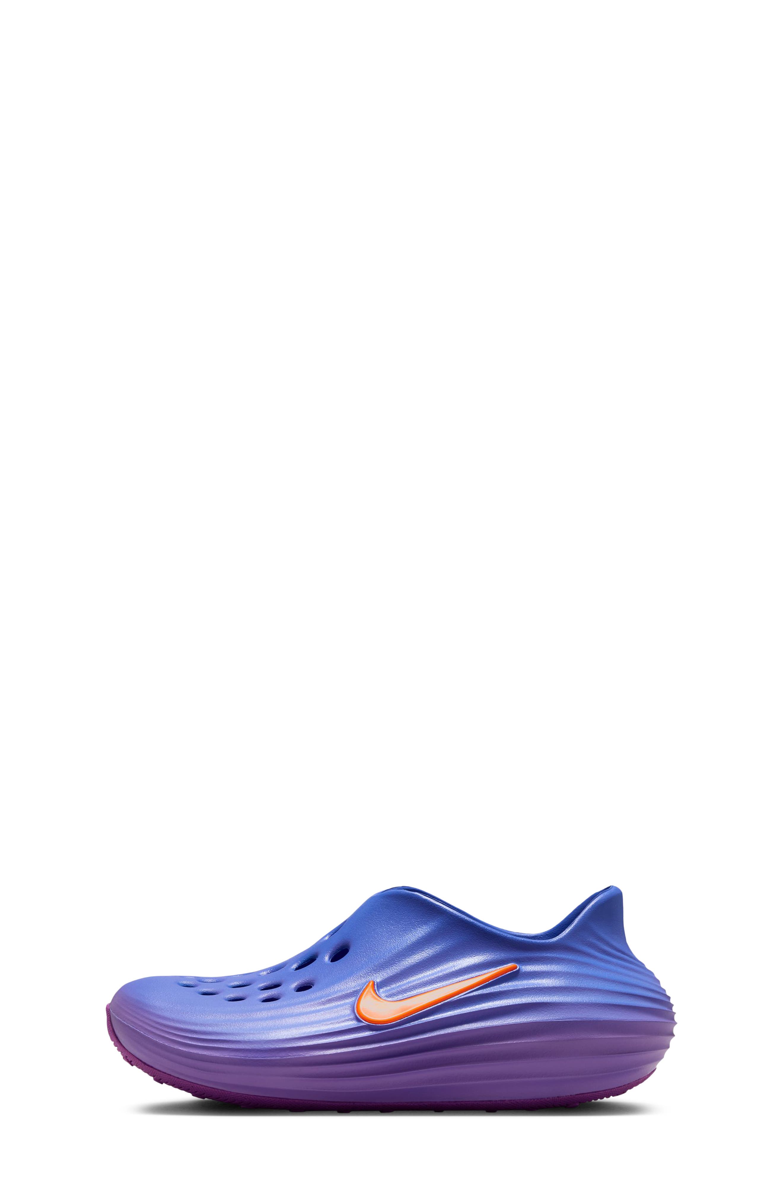 Kids' ReactX Rejuven8 Slip-On, Alternate, color, MEDIUM BLUE/TURF ORANGE