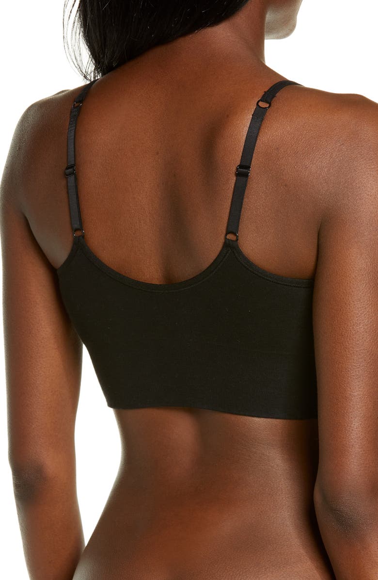 On Gossamer Cabana Cotton Crop Cami Bralette, Alternate, color,