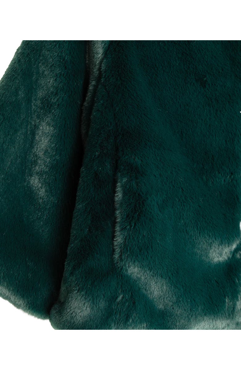 Echo Quilted Poncho, Alternate, color, Black