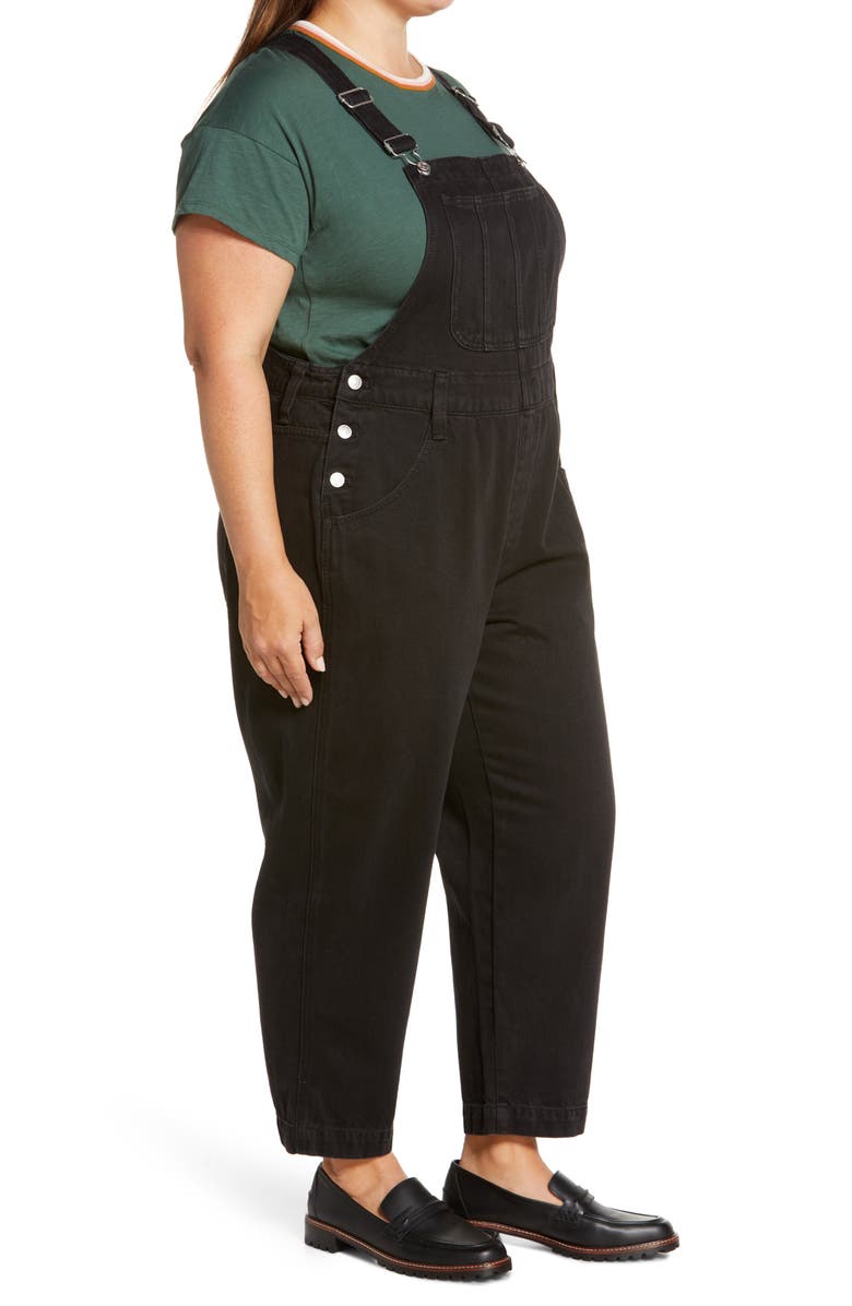 Madewell Straight Leg Overalls, Alternate, color,