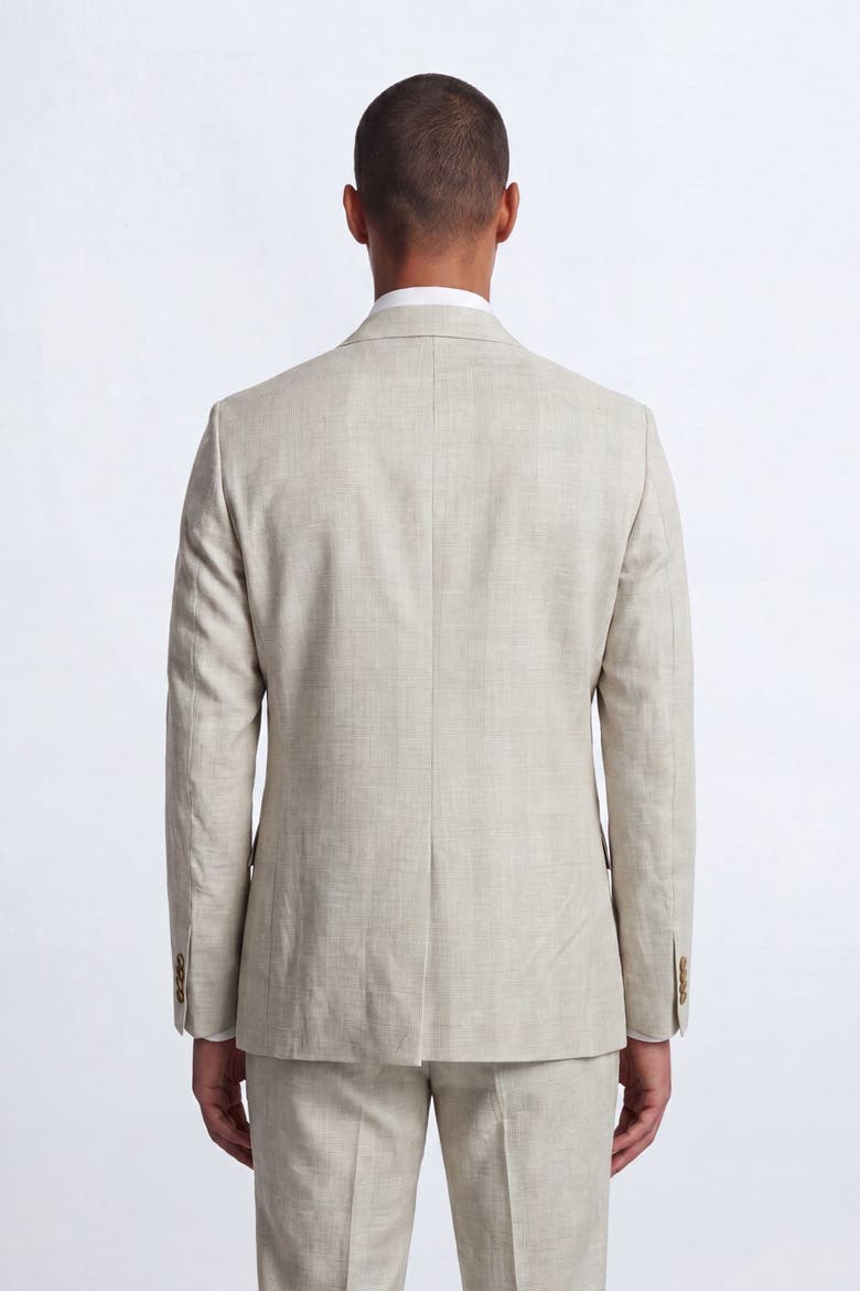 Beckford Slim Fit Check Suit Jacket, Alternate, color, Grey