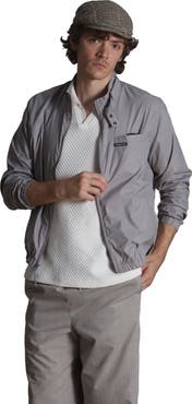 Members Only Men's Windbreaker Packable Jacket