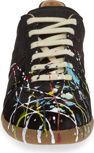 Maison Margiela Replica Paint Splatter Sneaker (Men) | Nordstrom