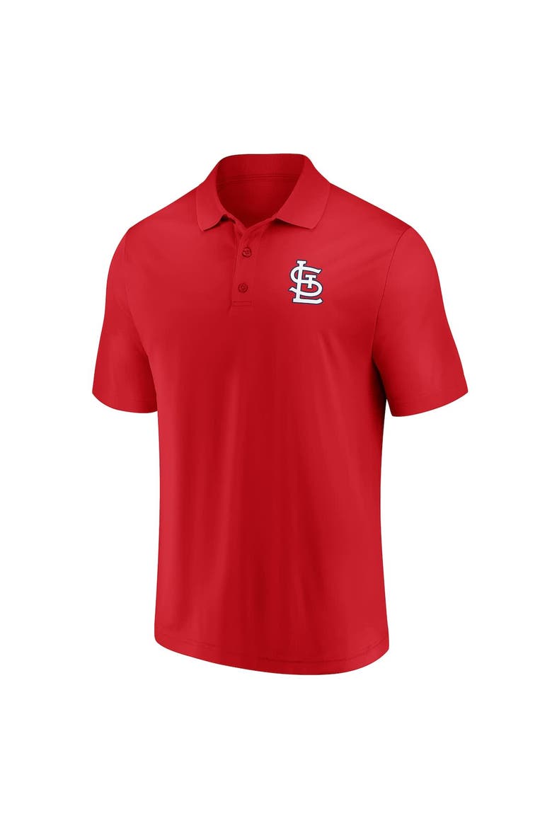 Men's Fanatics Red St. Louis Cardinals Primary Logo Polo, Alternate, color, Red