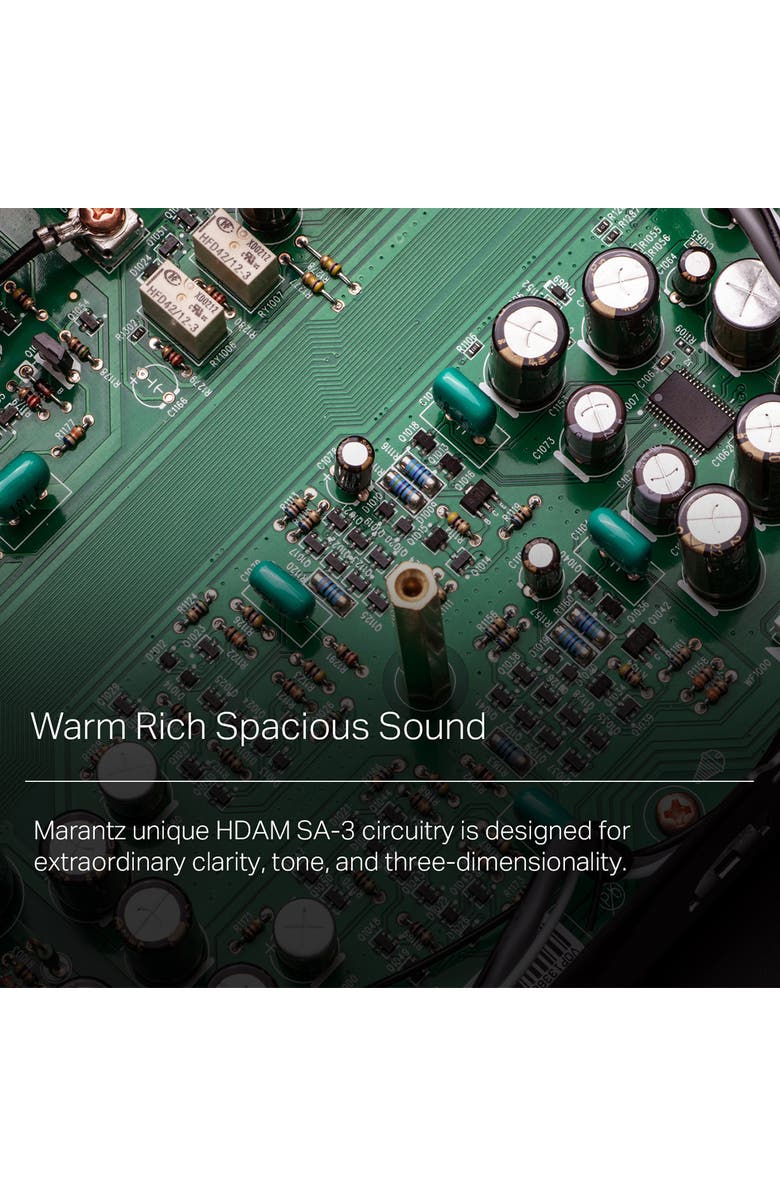 Marantz MODEL 50 Pure Analog Stereo Integrated Amplifier, Alternate, color, Silver