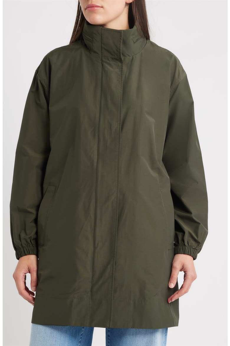 Stand Collar Jacket, Alternate, color, WOODLAND