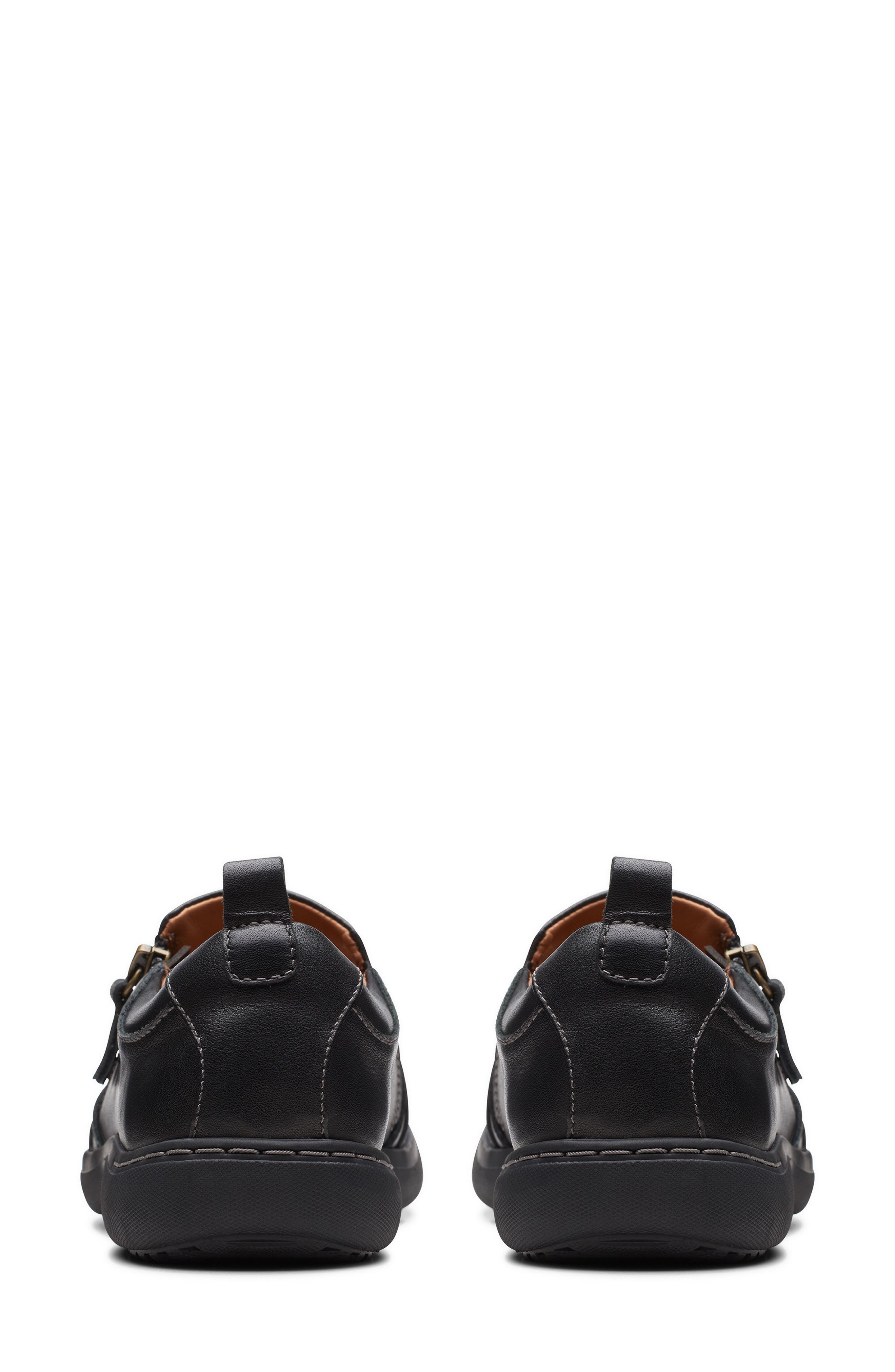 Clarks<sup>®</sup> Nalle Lilac Slip-On Sneaker, Alternate, color, Black Leather