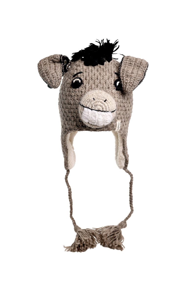 Nirvanna Designs Donkey Hat, Alternate, color, Brown