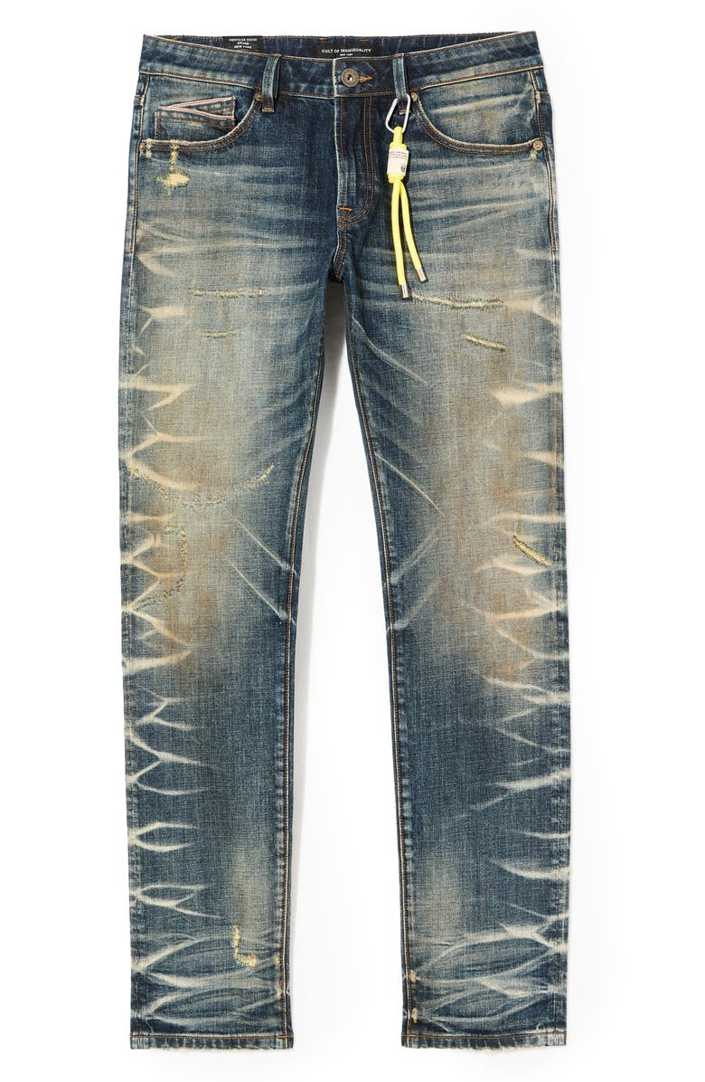 Cult of Individuality Rocker Slim 602 Jeans, Alternate, color, Tiger