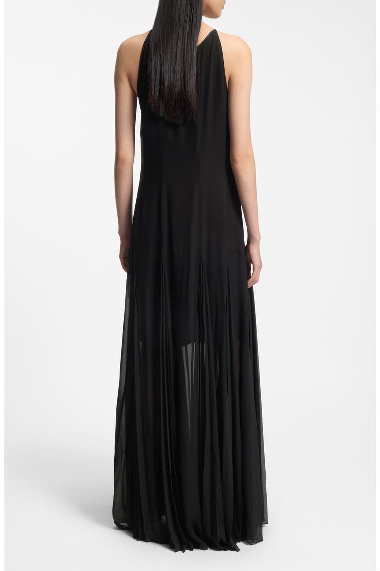 Davora Maxi Dress, Alternate, color, BLACK