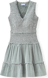 Cartolina Rhett Gingham Mini Dress