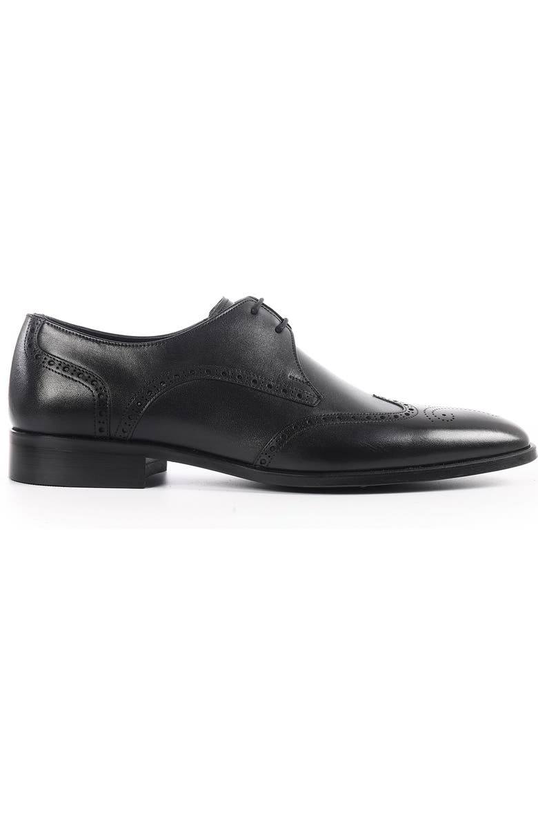 VELLAPAIS Pelican Wingtip Derby, Alternate, color, Black