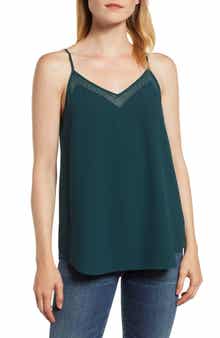 1.STATE Chiffon Inset Tank