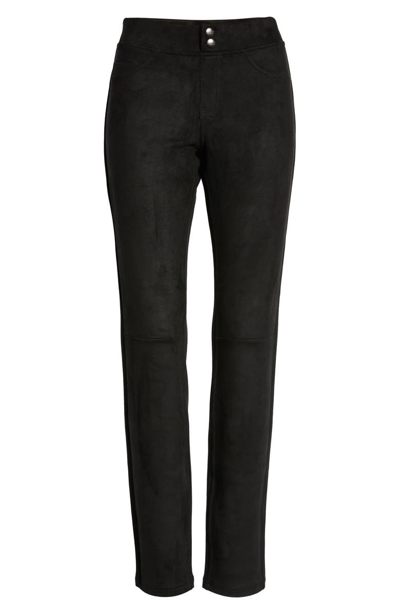 Hue Microsuede Leggings, Alternate, color,