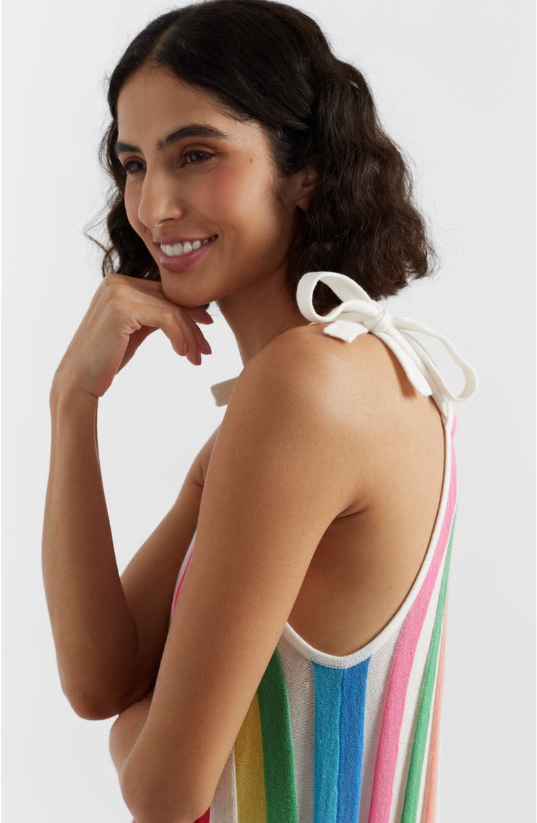 Chinti & Parker Cotton Swing Dress, Alternate, color, 