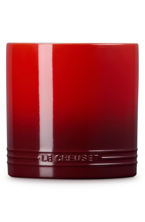 Le Creuset Signature Stoneware Utensil Crock In Red
