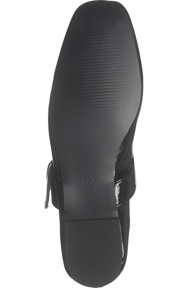 Billini Faris Mary Jane Flat, Alternate, color, Black Crinkle Patent