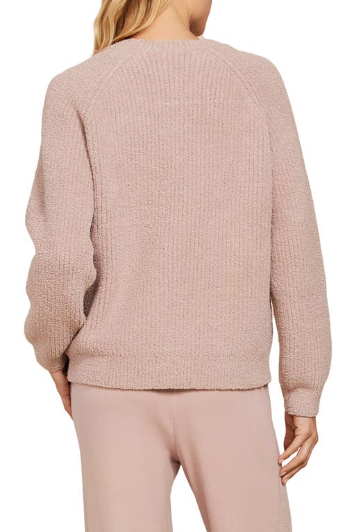 BAREFOOT DREAMS BAREFOOT DREAMS COZYCHIC® RIB CREWNECK LOUNGE TOP