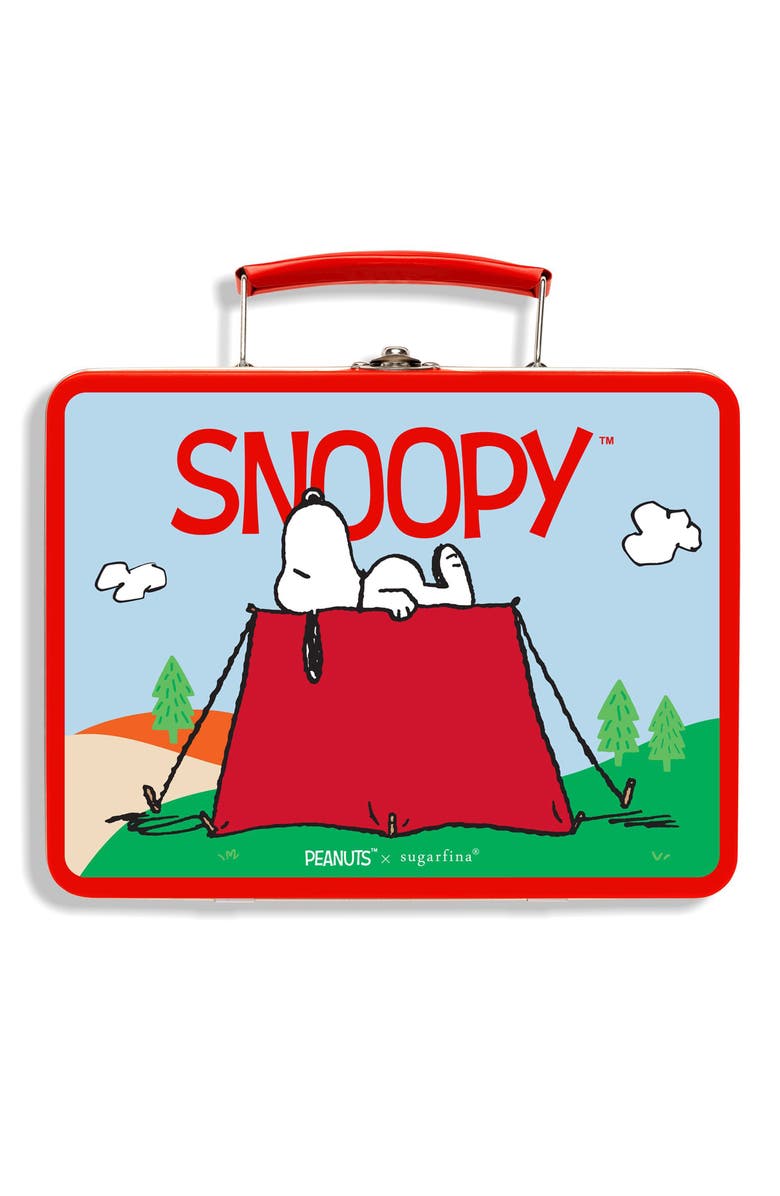 sugarfina x Peanuts 3-Piece Candy Lunchbox, Alternate, color,