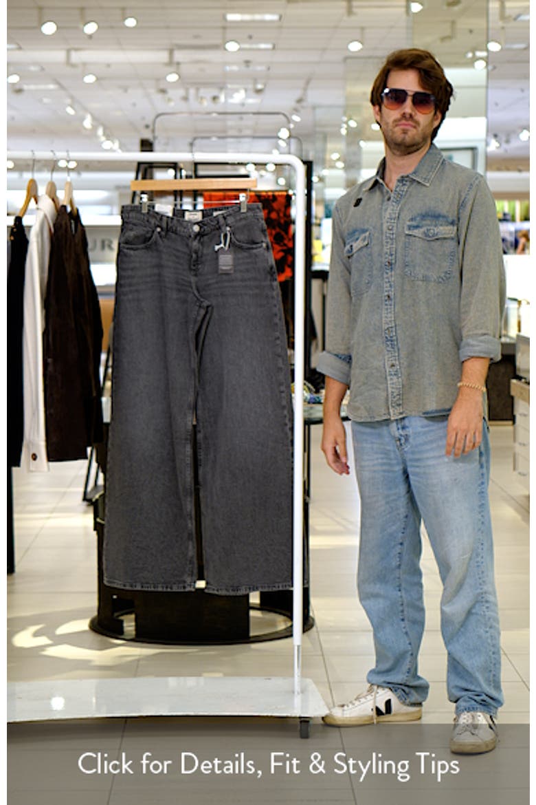 Low Rise Wide Leg Jeans video