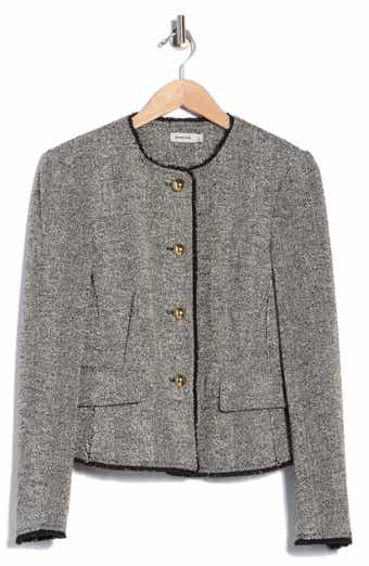 Ivie Herringbone Blazer