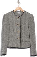 Simkhai Ivie Herringbone Blazer