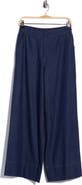 1901 Wide Leg Chambray Pants