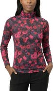 AREA STARS Lee Mock Neck Jersey Top