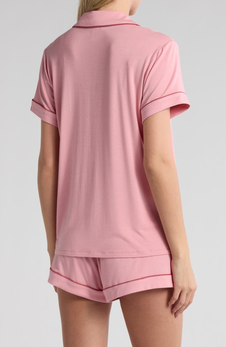 Nordstrom Moonlight Eco Short Pajamas, Alternate, color, Pink Beauty