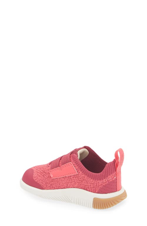 Keen Kids' Knx Knit Sneaker In Beaujolais/raspberry