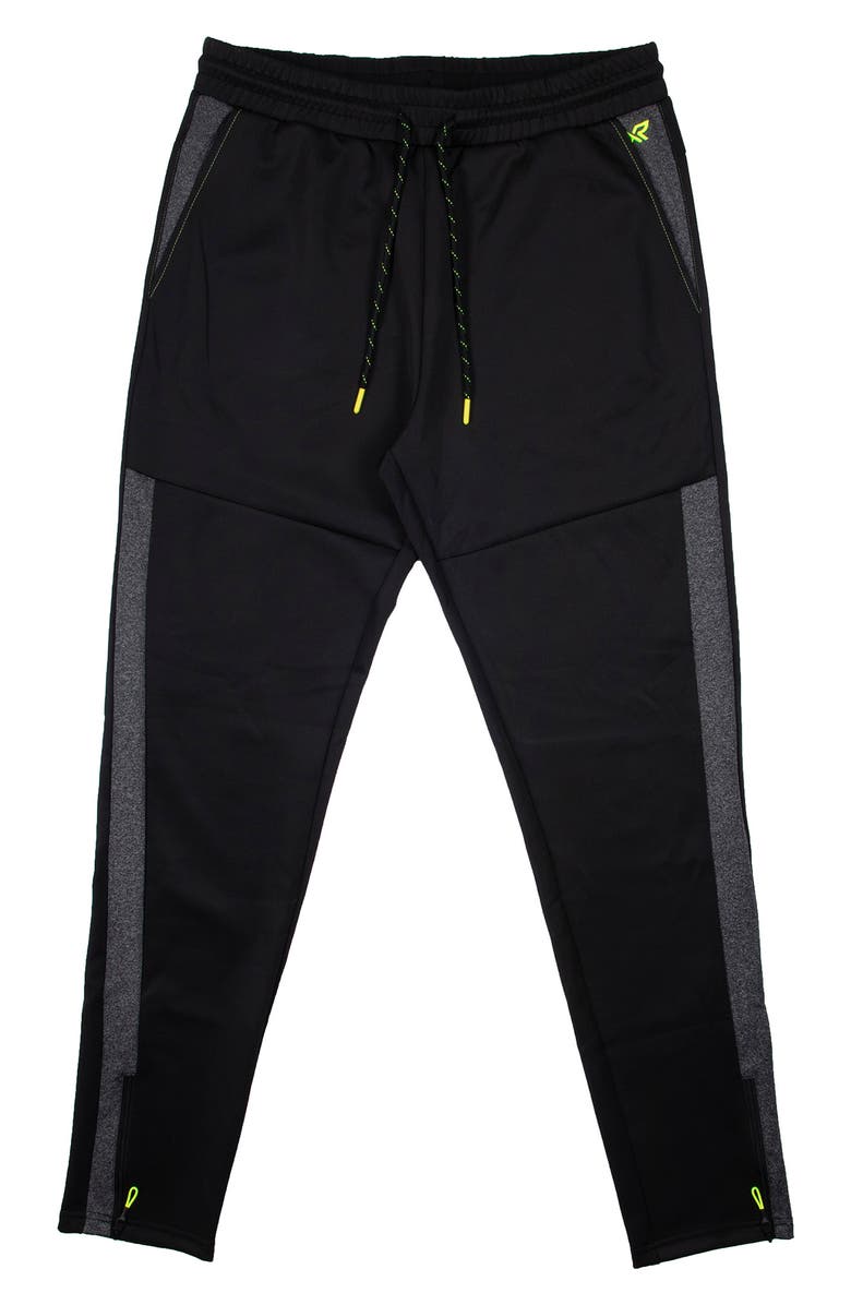 XRAY Joggers, Alternate, color, Black/ Neon Green