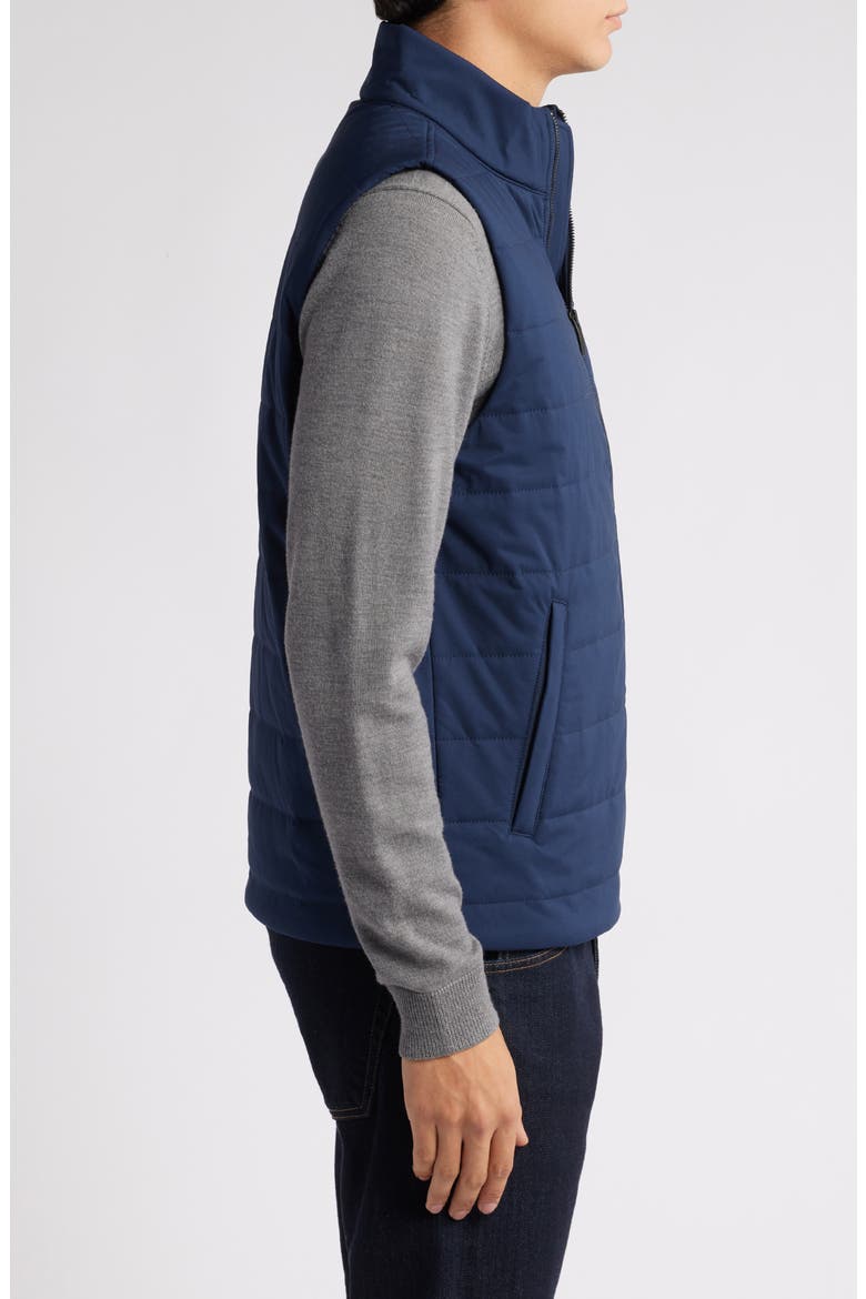 Quilted Insulated Vest, Alternate, color, NAVY BLAZER