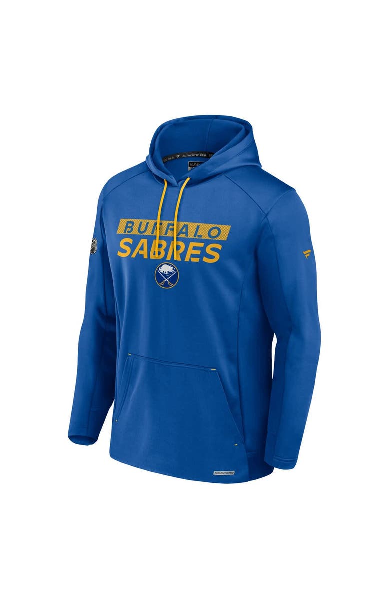 FANATICS Men's Fanatics Royal Buffalo Sabres Authentic Pro Rink Fleece Pullover Hoodie, Alternate, color, Royal