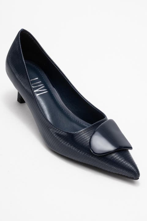 Briana Buckle Pointed Toe Pump