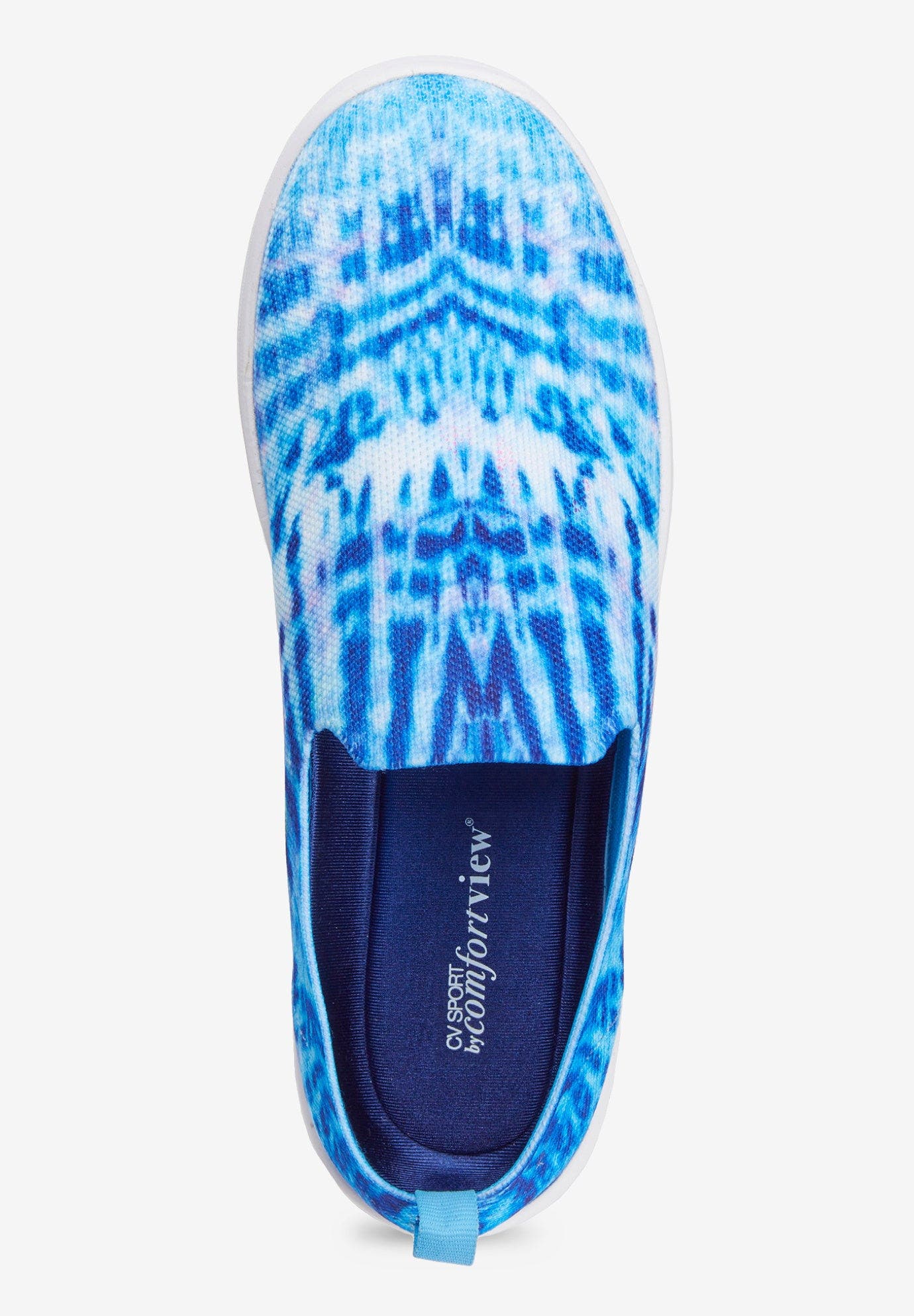 Comfortview CV Sport Carroll Sneaker, Alternate, color, Warm Tie Dye