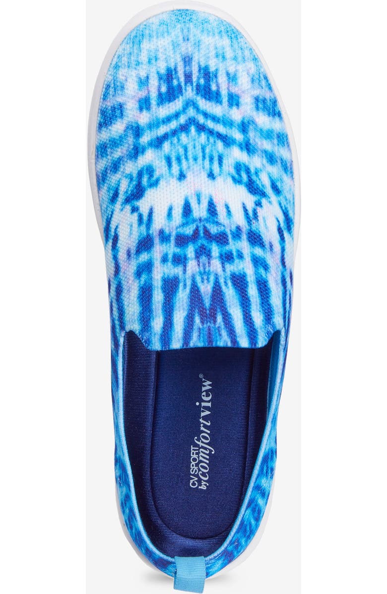 Comfortview CV Sport Carroll Sneaker, Alternate, color, Warm Tie Dye