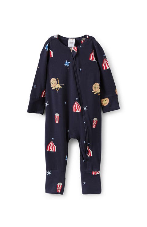 The Billie Long Sleeve Zip Romper