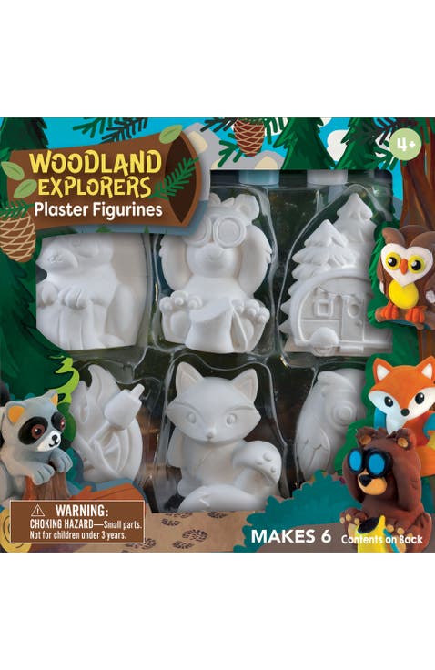 Woodland Explorers Plaster Paint Set