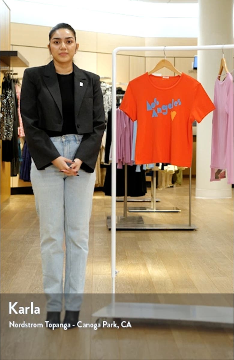 The Itty Bitty Cotton Graphic Baby Tee, sales video thumbnail