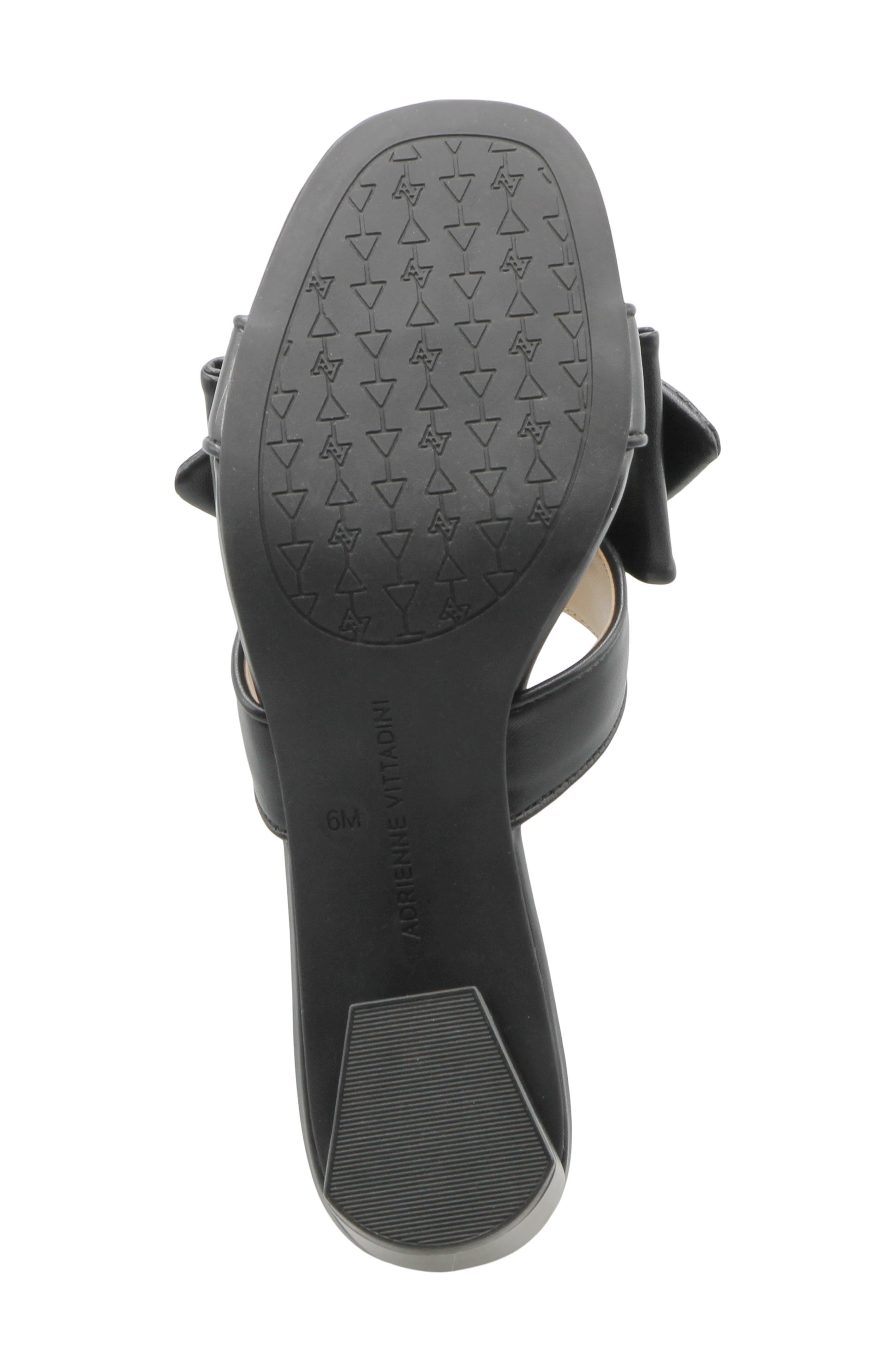 Adrienne Vittadini Arnoldo Slide Sandal, Alternate, color, Black Mesh