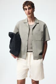 H&M Relaxed-fit textured shorts