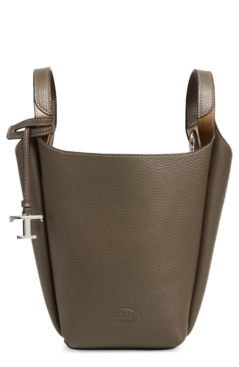 Mini Apa Suede Bucket Bag