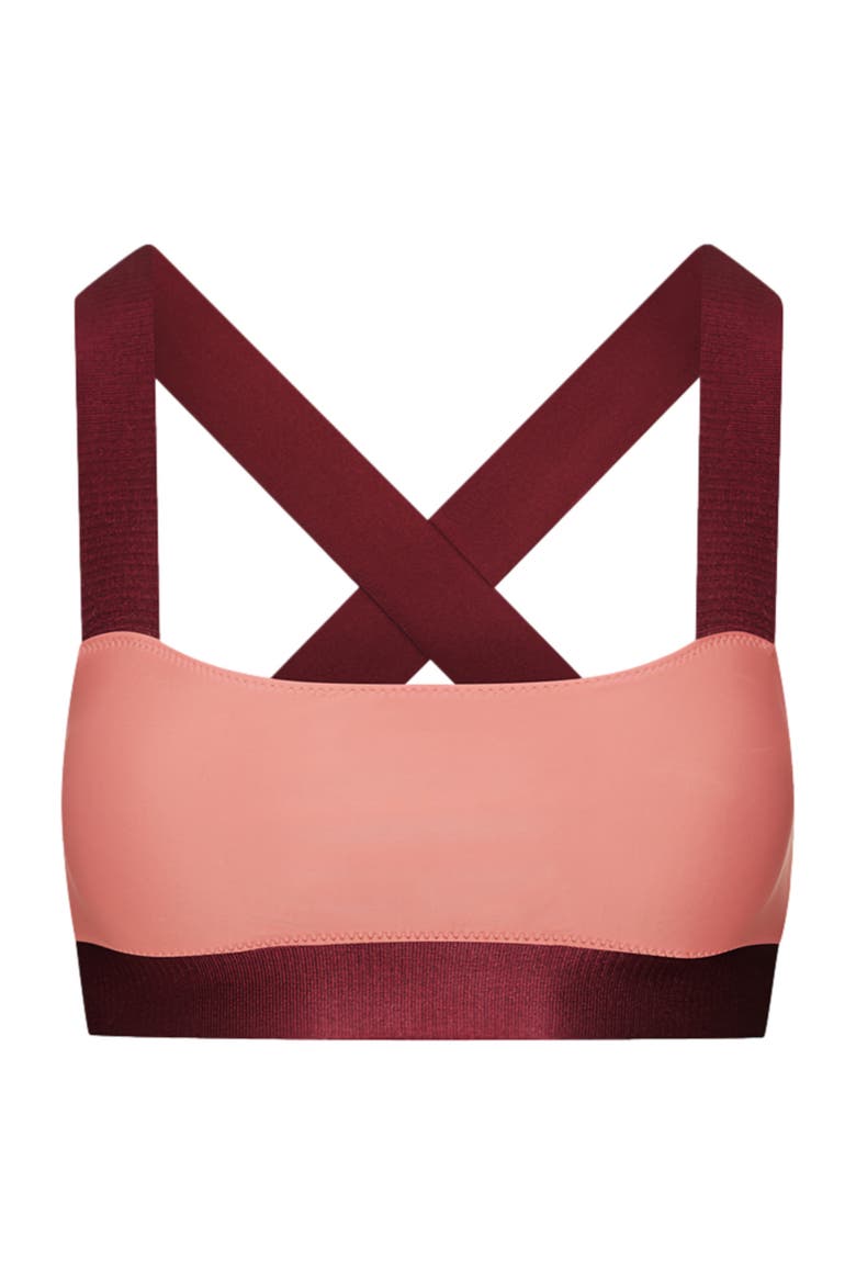 The Reversible Sporty Top, Alternate, color, Pink/Maroon