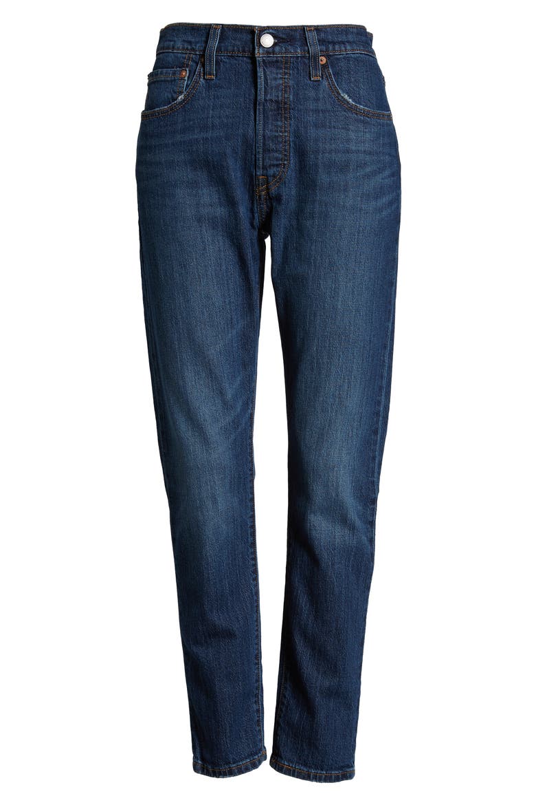 Levi's® 501® High Waist Ankle Skinny Jeans, Alternate, color, NEAT FREAK