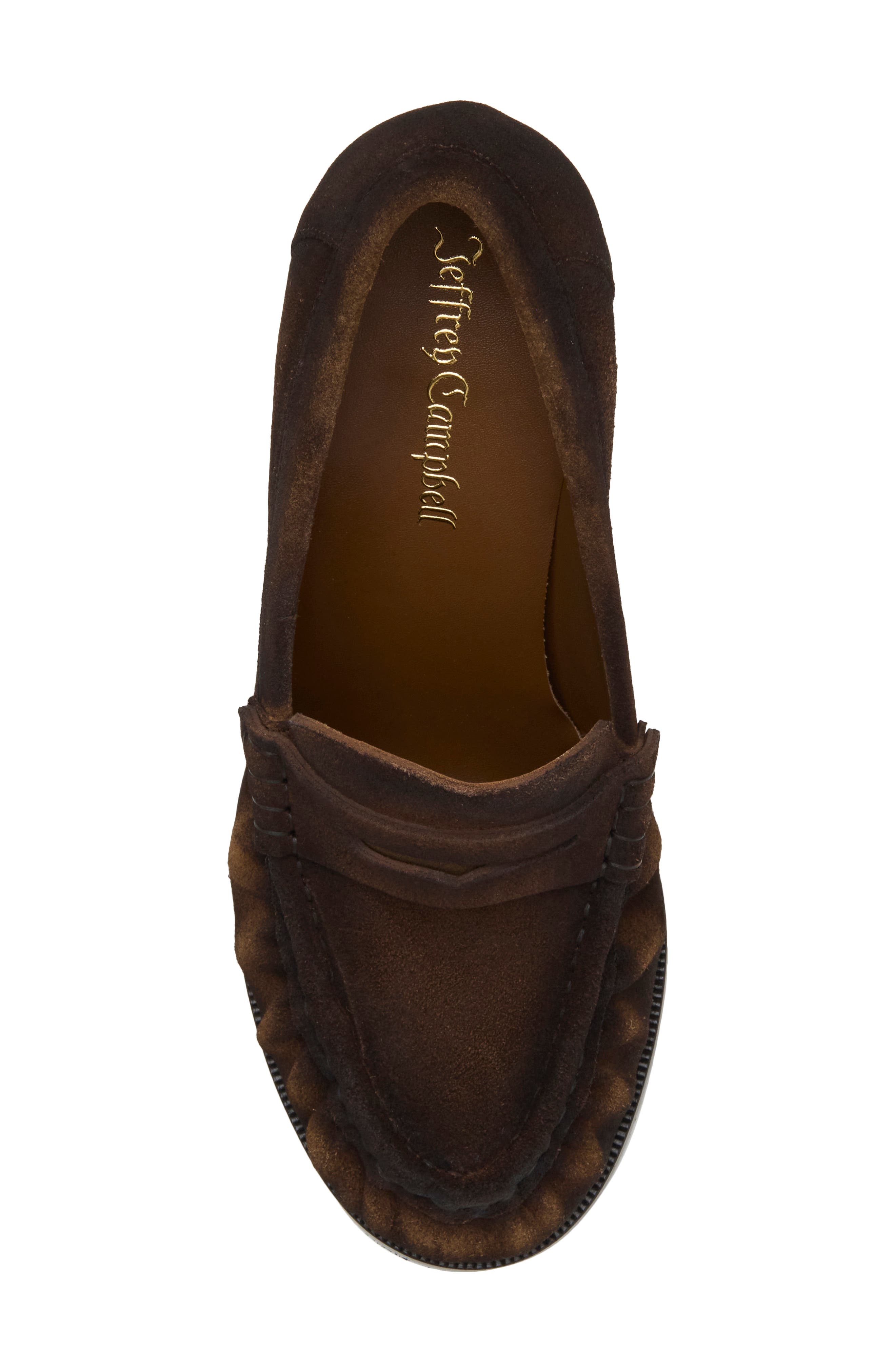 Smithson Loafer Pump, Alternate, color, CARAMEL SUEDE BRUSH