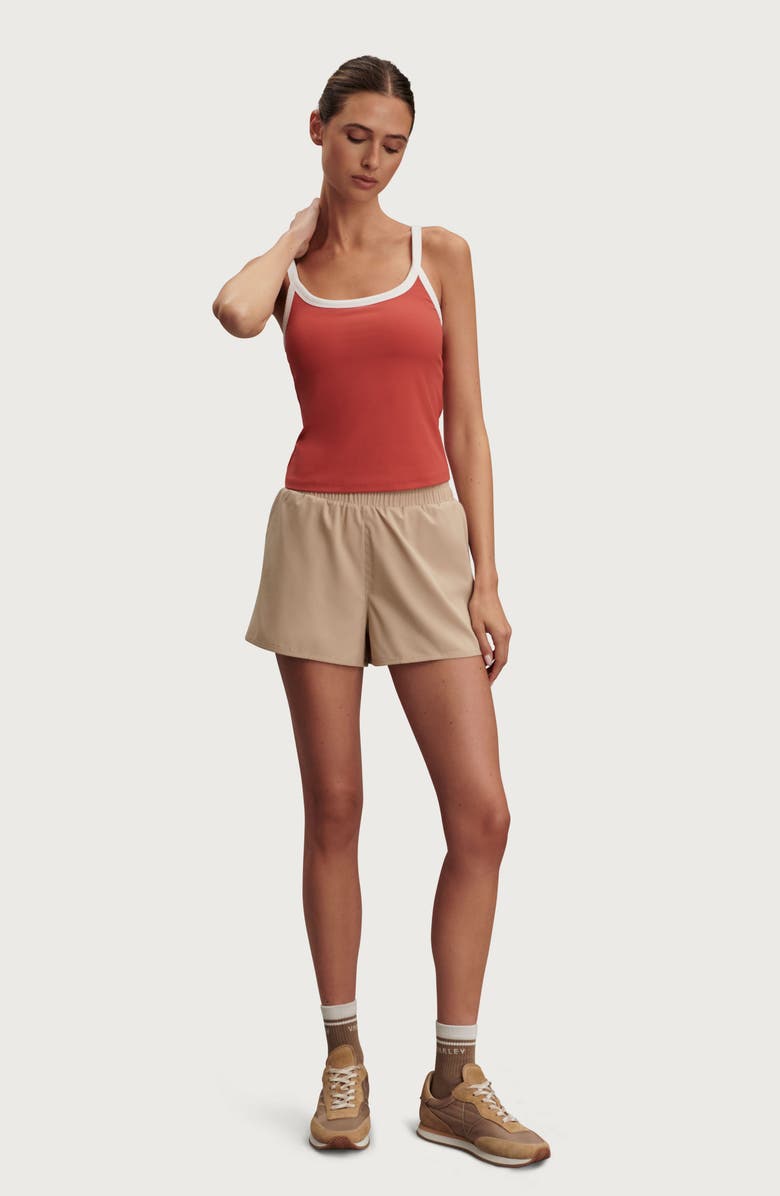Varley Theon Scoop Neck Performance Tank, Alternate, color, Baked Apple